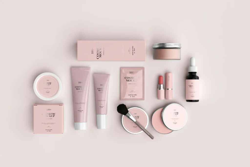 packaging for cosmetic brands